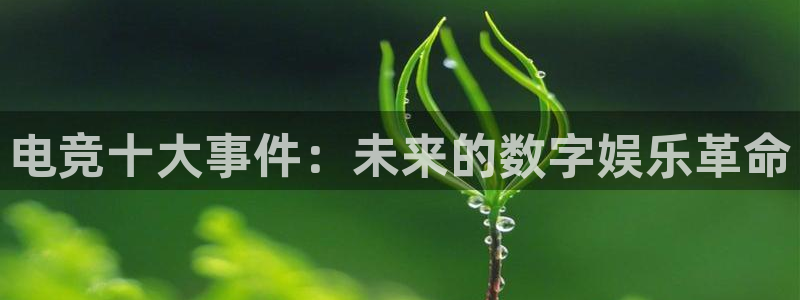 小艾电竞：电竞十大事件：未来的数字娱乐革命
