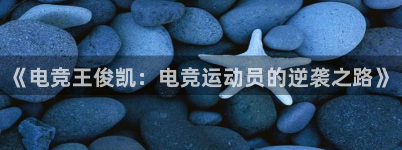 小艾电竞app下载官网：《电竞王俊凯：电竞运动员的逆袭之路》